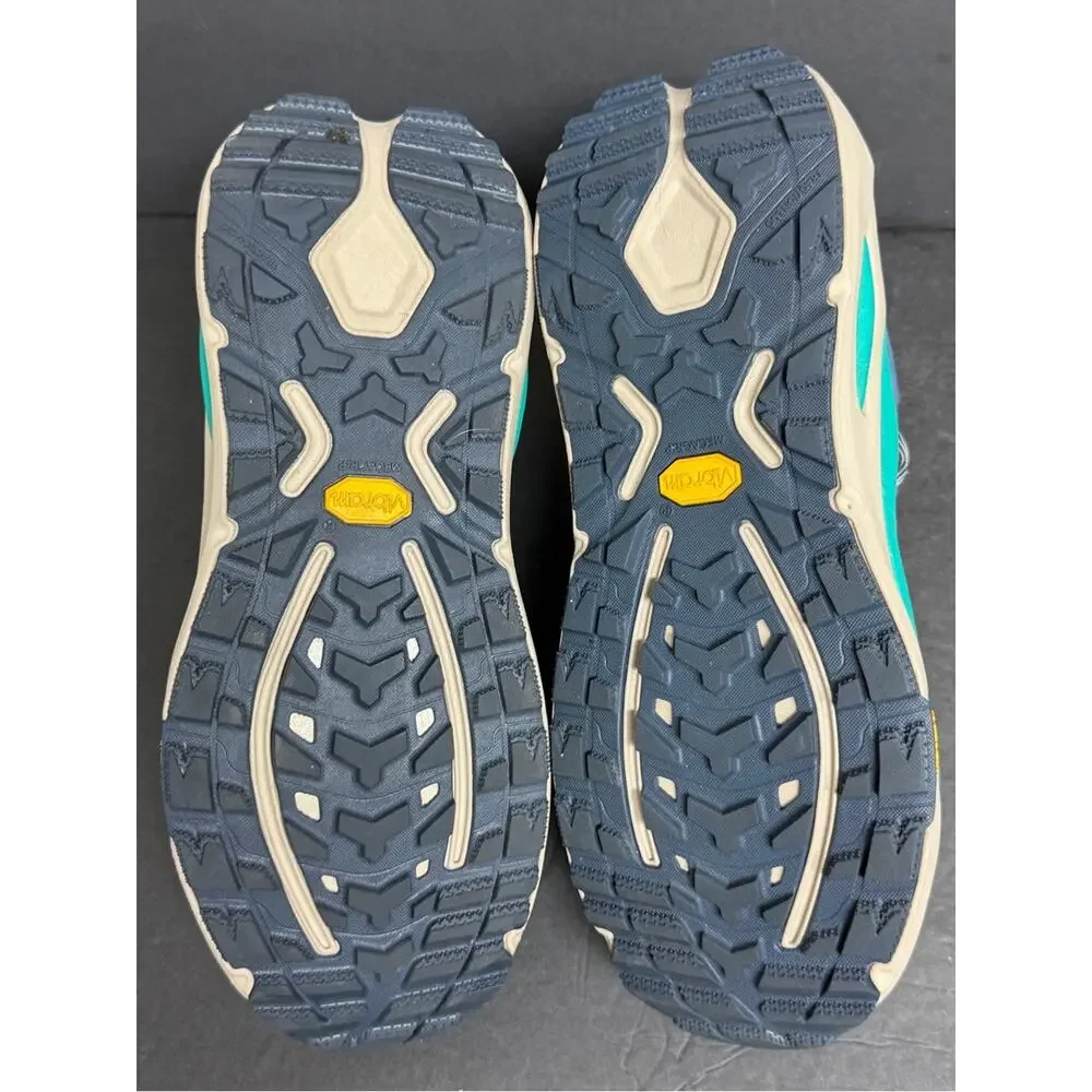 HOKA ONE ONE Kaha 3 Low Gore Tex Shoes Anchor Gemstone 1162532-AGM Men's 10 D